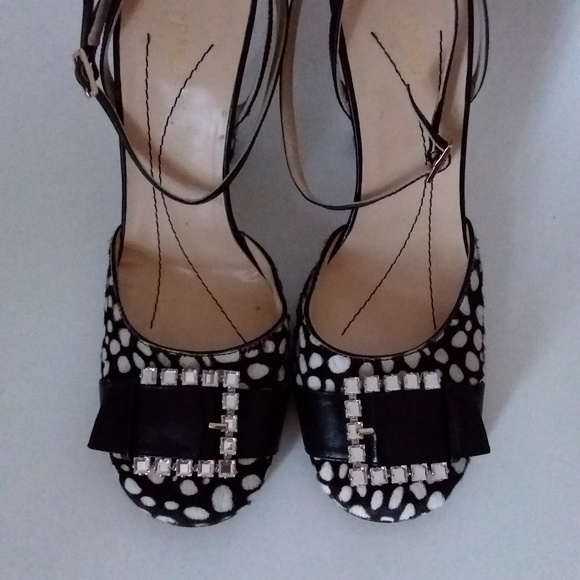 Kate Spade Calfskin Strappy Heels - Picture 1 of 8